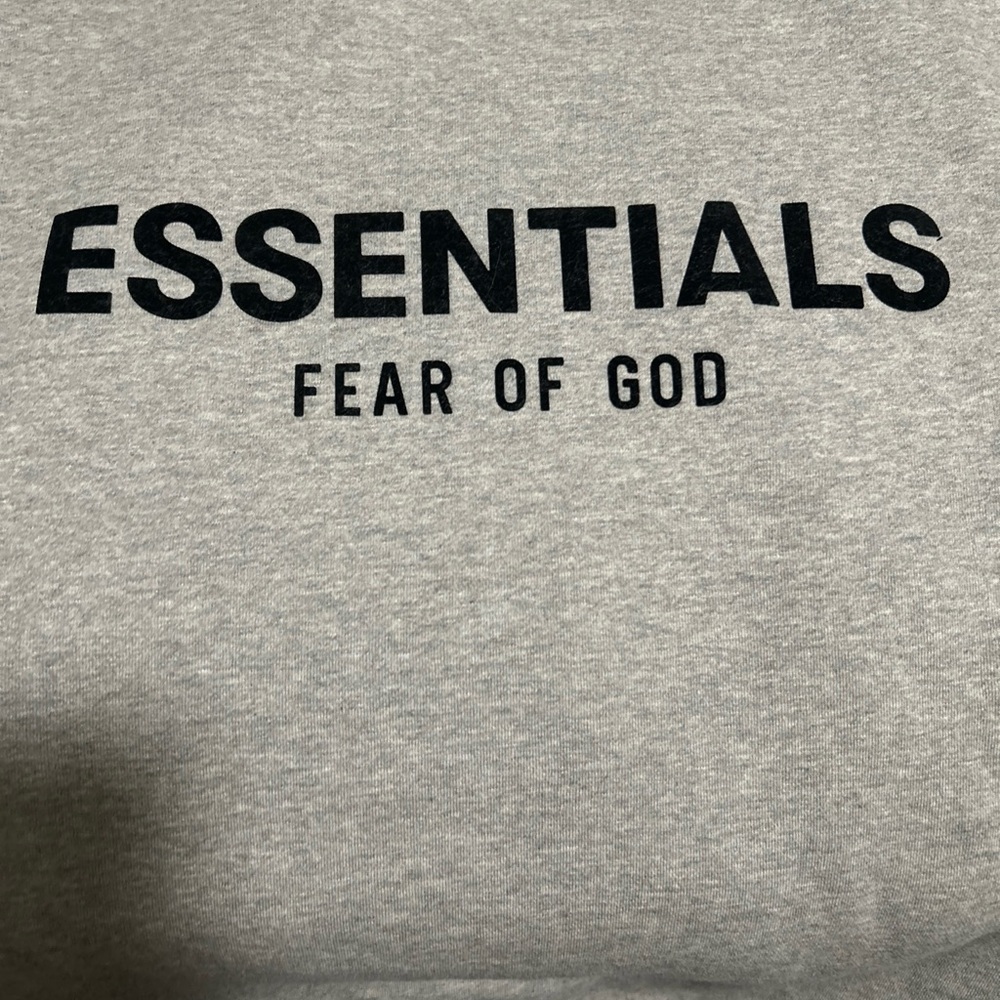Essentials Heather Gray Pullover